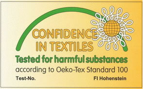 Oeko-Tex Standard 100 certificate of Yongfeng Down